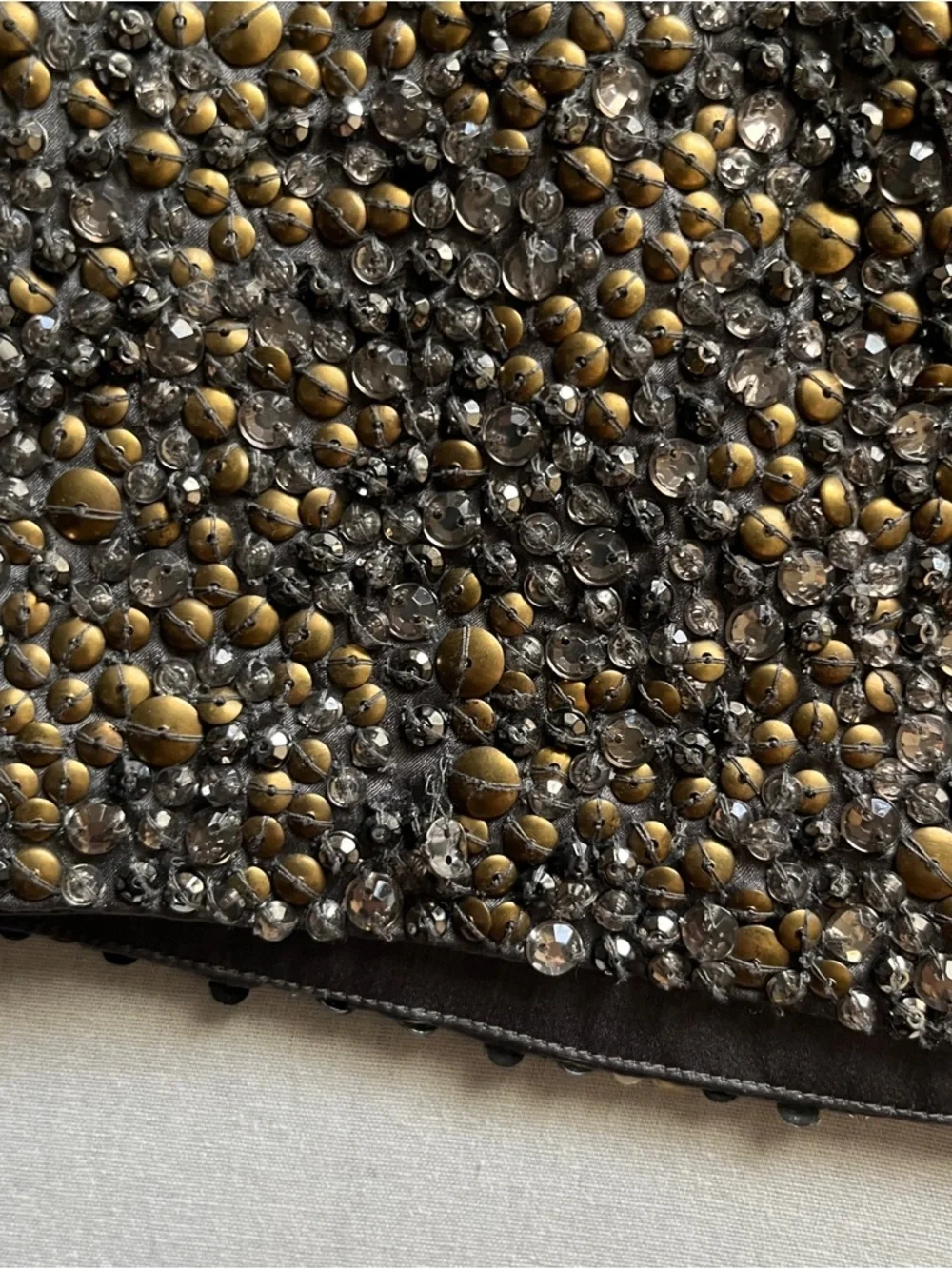 Haute Hippie Beaded Silk Mini Skirt Embellished XS - Picture 7 of 10